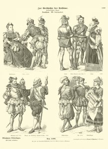 tyska kostymer av German School