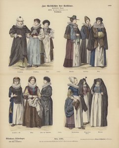 tyska kostymer av German School