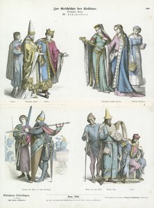 Tyska dräkter, 1100-talet