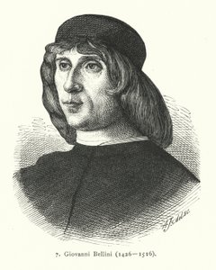 Giovanni Bellini, italiensk renässansmålare (gravyr) av German School