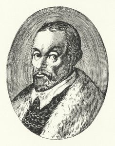 Giovanni Guarini, italiensk poet (gravyr) av German School