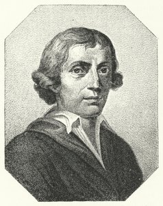 Giuseppe Parini, italiensk satiriker och poet (gravyr) av German School