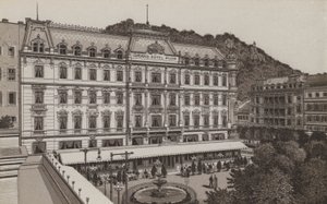 Grand Hotel Pupp (litho) av German School