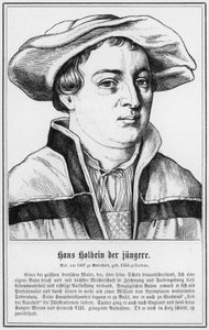 Hans Holbein der Jungere (gravyr) av German School