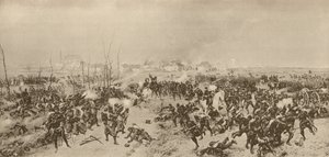 Hanseatiska trupper vid Loigny, fransk-preussiska kriget, december 1870 av German School