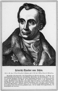 Heinrich Theodor von Schon (gravyr) av German School