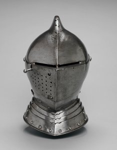 Hjälm, c.1560-80 (stål) av German School