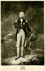 Horatio Lord Nelson, 1884-90 (fototyp) av German School