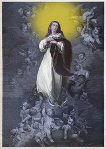 Immaculee Conception, cirka 1900 (gravyr) av German School