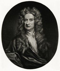 Isaac Newton av German School