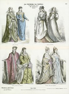 Italienska dräkter, 1500-talet av German School