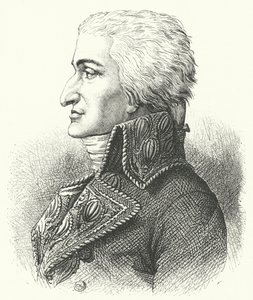 Jean Jacques Regis de Cambaceres, fransk advokat och statsman som var en av huvudförfattarna till Napoleonkoden (gravyr) av German School