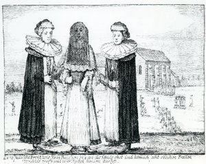 Judiskt bröllop (gravyr) av German School