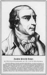 Joachim Heinrich Campe (gravyr) av German School