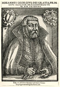 John George av Brandenburg av German School
