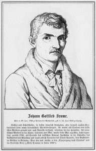 Johann Gottlieb Seume (gravyr) av German School