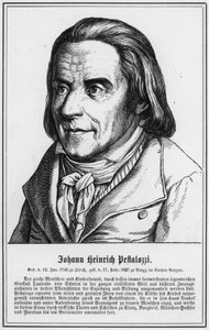 Johann Heinrich Pestalozzi (gravyr) av German School