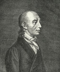Johann Heinrich Voss, tysk klassiker och poet (gravyr) av German School