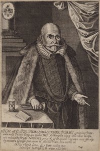 Johann Herel, tysk jurist (gravyr) av German School