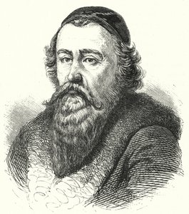 John Amos Comenius, moravisk filosof och teolog (gravyr) av German School