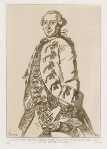 John Sigismund Pfinzing, statsråd för kejsarinnan av Tyskland, 1763
