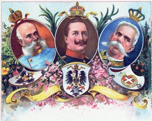 Kaiser Wilhelm II och hans allierade, 1899 av German School
