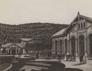 Kaiserpark (litho) av German School