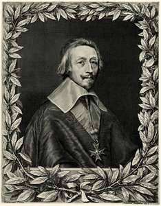 Kardinal Armand Jean Duplessis av German School