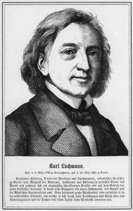 Karl Lachmann (gravyr) av German School