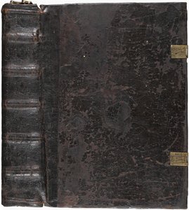 Lewis E 161, Missal, främre omslaget, Franconia, möjligen Forchheim, Tyskland av German School