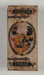 Lock av armborstbultar som tillhör Prins Otto von Hesse, 1615 (målat trä) (se även 312140-43)