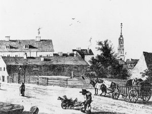 Boende vid Rosenthaler-porten av German School