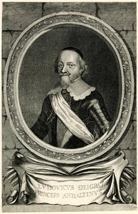 Ludwig Prins av Anhalt av German School