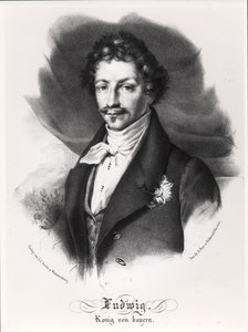 Ludwig I av Bayern (25 augusti 1786 - 29 februari 1868) av German School
