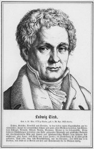 Ludwig Tieck (gravyr) av German School