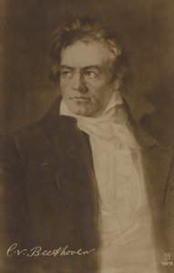 Ludwig van Beethoven, tysk kompositör och pianist (1770-1827) av German School