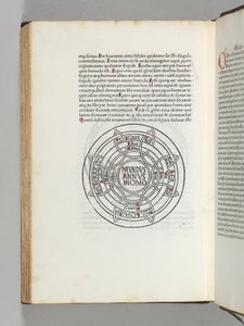 Mappa Mundi, den första tryckta kartan över världen, från 