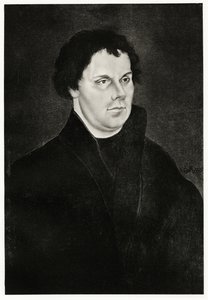 Martin Luther, 1884-90 (fototyp) av German School