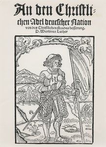 Martin Luthers manifest till den tyska nationens kristna adel, Strasbourg, 1520