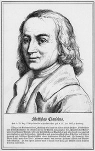 Matthias Claudius (gravyr) av German School