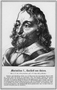Maximilian I, kurfurst av Bayern (gravyr) av German School