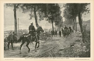 Möte mellan Bismarck och Napoleon III efter slaget vid Sedan, fransk-preussiska kriget, 2 september 1870