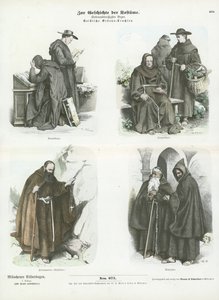 Mansdräkter av kristna religiösa ordnar