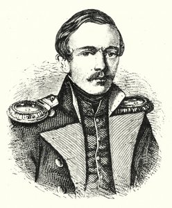 Mikhail Lermontov, rysk poet, författare och målare av German School