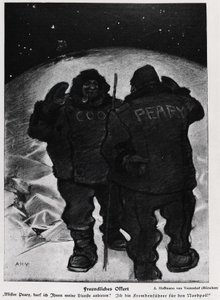 Mr Cook och Mr Robert Edwin Peary i erövringen av polen - Jugend av German School