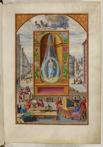 Ms Harley 3469, f.27 En drottning i en kolv, den fjärde avhandlingen, från 