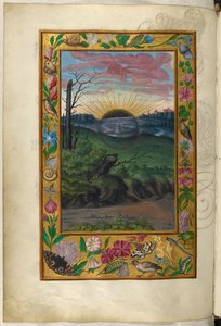 Ms Harley 3469, f.30v The Dark Sun, the Fifth Treatise, från 