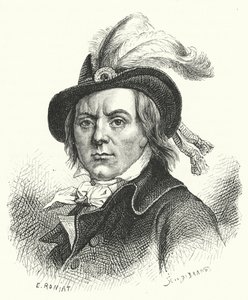 Paul Barras, fransk revolutionspolitiker (gravyr) av German School