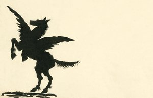 Pegasus (litografi) av German School