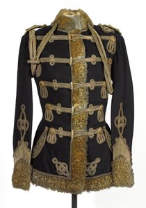 Pelisse, 3rd Zieten Hussars, HKH The Duke of Connaught, före 1914 (pelisse) av German School